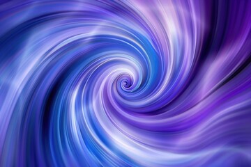 Abstract design featuring swirling patterns of purple and blue on a vibrant background