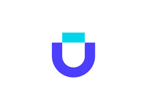 unified u logo design