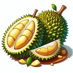 illustration of a durain 2