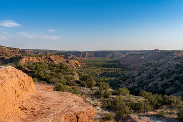 Fototapeta premium View from the Lighthouse in Palo Duro Canyon, Texas