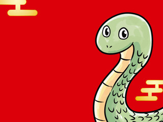 巳年　蛇の年賀状