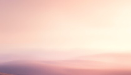 Obraz premium A serene and calming atmosphere, a soft, warm bathed light radiates from behind, illuminating a minimalist wallpaper design.