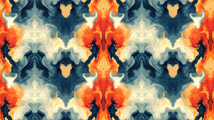 Weird abstract texture featuring a seamless pattern for creative background design