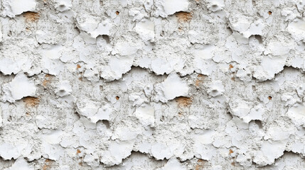 Obraz premium Seamless pattern of white cement wall with beautiful concrete stucco finish clean background texture ideal for surface design banners and creative projects