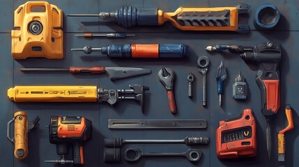 Essential Equipment for Repairing and Maintaining Construction Tools – Comprehensive Workshop Kit