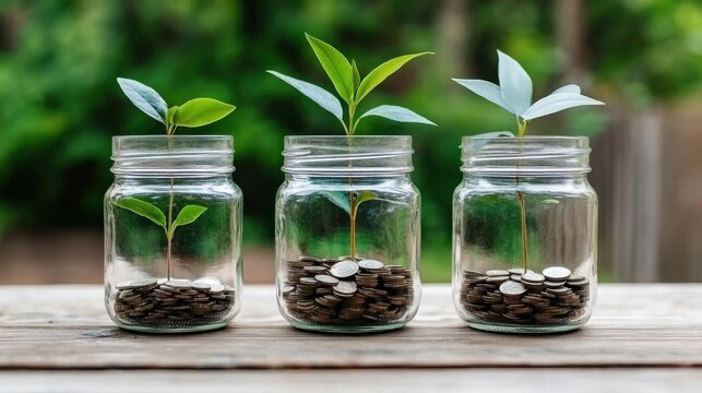 Growing Money Plants In Jars