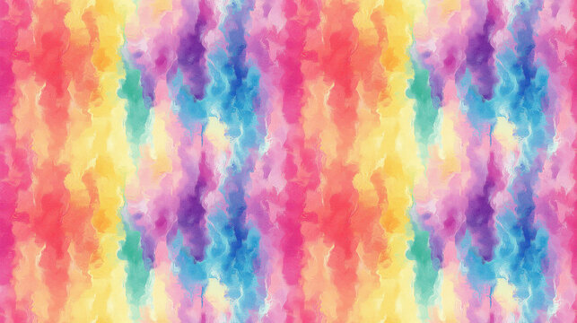 Seamless tie dye texture pattern with retro pastel hues ideal for minimalist fashion and bohemian decor abstract design chic sophistication