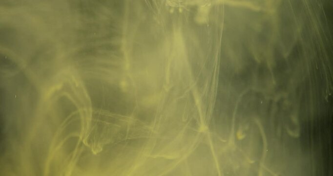 Yellow Lava Ink Abstract Liquid Lamp Effect
