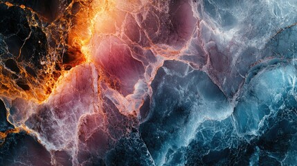 Polished Marble with Captivating Colors and Patterns