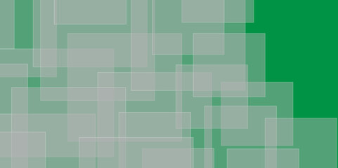 Abstract elegant and gray squares pattern background texture blue color square pattern on banner with shadow. Green and grey glossy squares abstract tech banner design. Geometric vector background.