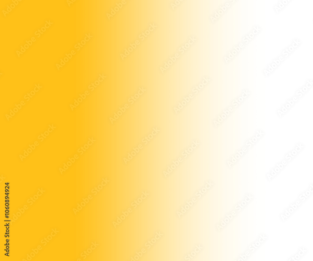 Poster Yellow gradient overlay transparent background