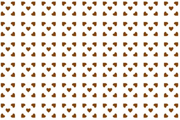 seamless pattern with background, pattern with hearts, brown hearts background, white background with brown hearts, seamless pattern background, seamless pattern, hearts, fabric, banner, paper, love