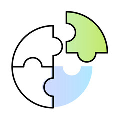 Fototapeta premium Circular Elements Representing Balance and Wellbeing. Health and Self-Care