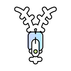 Cap with Twist-Off Symbol Representing Airtight Closure and Freshness. Preservation and Leak-Proof