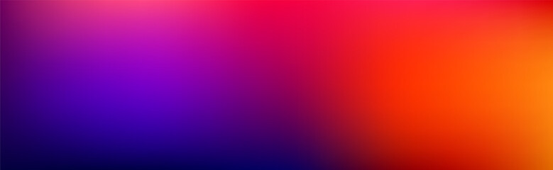 wide vibrant colorful gradient background