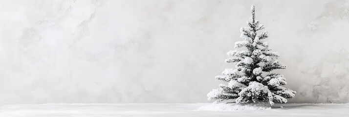 Naklejka premium Christmas, panorama wallpaper, a family festival to celebrate happiness
