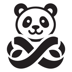 Unique Panda Face Icon