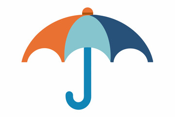Rainy Day Umbrella Icon Vector Art