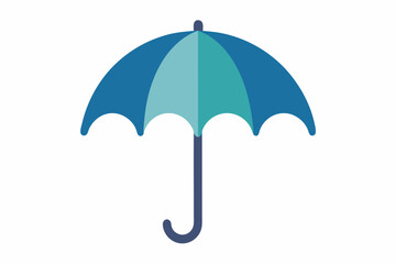 Rainy Day Umbrella Icon Vector Art