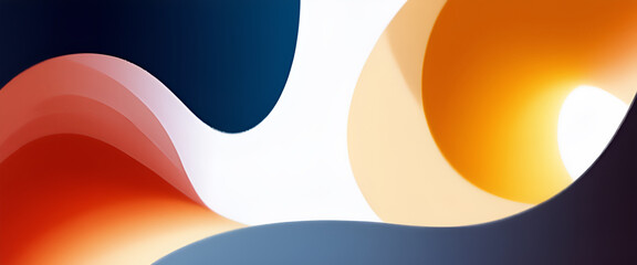 Obraz premium illustrazione sfondo con elementi astratti a tema geometrico surreale