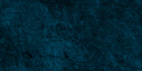 abstract grainy and grunge dark blue stucco concrete wall as cement textured, old abstract grunge dark blue decor wall, dark corners abstract architecture material grunge texture with scratches.