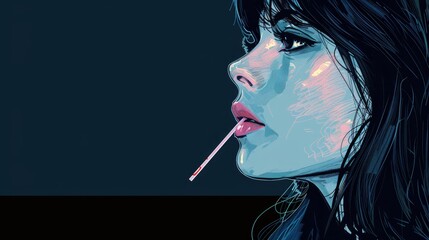 Obraz premium Flat Design Side View Taste Profile Featuring Sweetness Levels Theme.