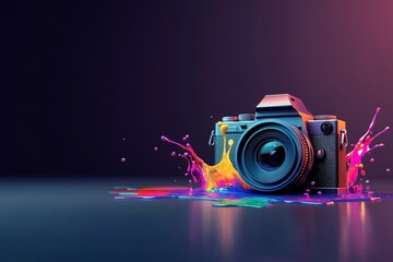 Vibrant Explosion of Photographic Creativity and Color