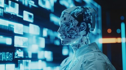 Artificial_Intelligence_System_defending_against_cyber_threats_with_holographic_projection_futuristic_