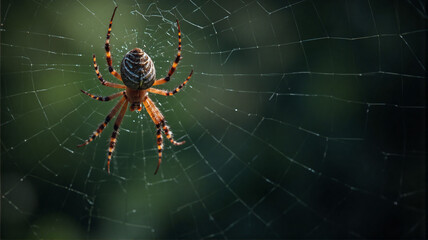spider on the web
