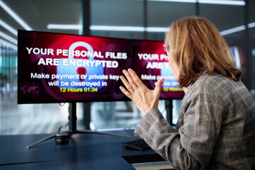 Ransomware Cyber Malware Attack