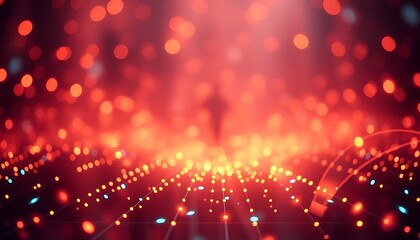 Obraz premium bathed light background wallpaper technology