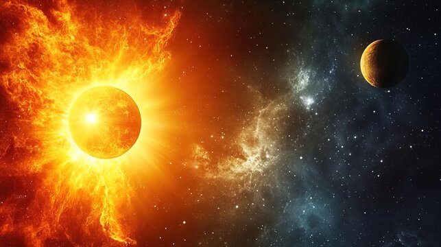 the creation of the God of the sun, the moon and the stars according to the Bible