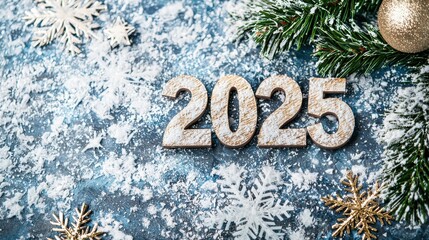 Bright New Year Celebration 2025 with Winter Decor