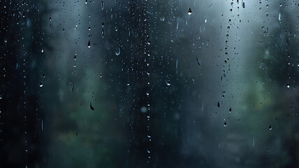 rain drops on window