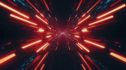 Naklejka premium Modern abstract high speed movement, Colourful dynamic motion on blue background, Movement sport pattern for banner or poster design background concept