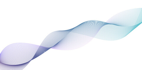 Wave lines is floating randomly, creative curved floating wave line elegant white striped.abstract wave element for design green and white line. Professional business presentation background.