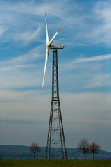 Windrad auf dem Land