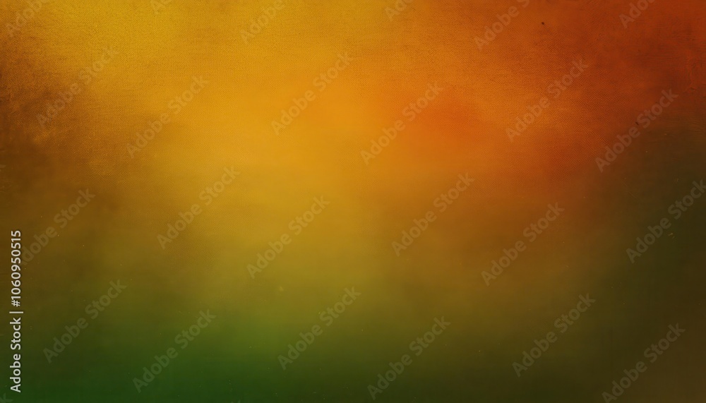 Poster warm gradient background with autumn tones of orange, yellow, and green. perfect for seasonal design
