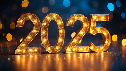 2025 Happy New Year design