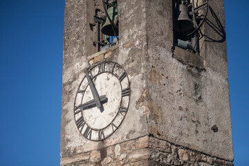 Bell tower of Vico district, Nesso, Como