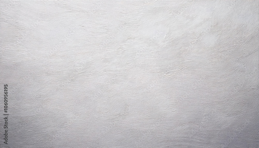 Poster Subtle Abstract Textured White Surface with Organic Wave Like Linear Patterns. Ideal for Minimalist Backgrounds, Contemporary Interior Design, Tranquil Aesthetic Concepts, or Modern Art Projects