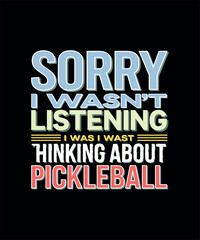 Pickleball T-shirt Design