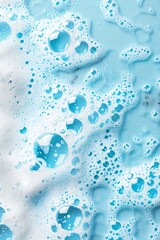 Bathing gel, border, background wallpaper, blank in the middle, minimalism, negative space, used for postcard template