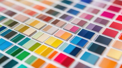 AI software generating color palettes and mood boards for a branding project, AI in branding, design automation