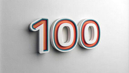 modern 3d text effect 50% OFF 3d rendering with background