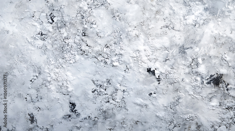 Poster frosty ice texture background closeup of cold textured surface abstract photo