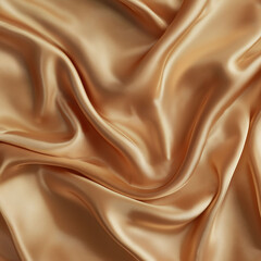golden silk background, satin silk texture.