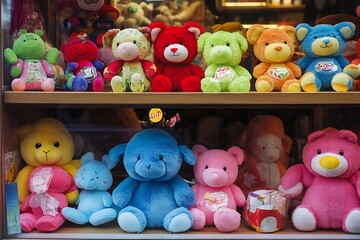 Obraz premium toys in the market