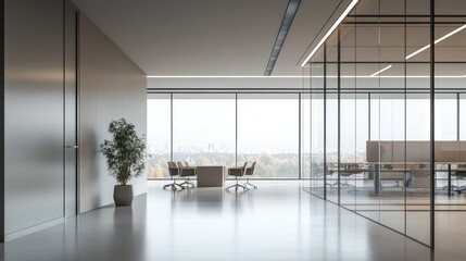 Fototapeta premium Modern Office Interior Design