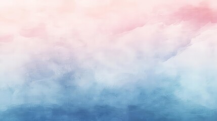 Obraz premium soft watercolor background in gentle pastel hues, creating a calming and ethereal setting. the subtle blending of colors offers a serene backdrop, perfect for artistic designs or printed materials